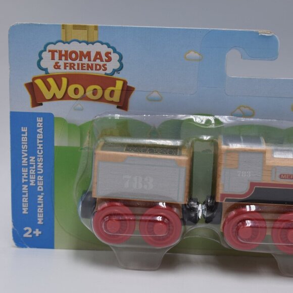 MERLIN The INVISIBLE 783 - Thomas & Friends Wooden Railway Wood Exposed Retired - Picture 4 of 14
